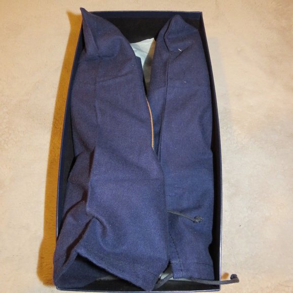 Peal & Co x Crockett & Jones Raywood Brown Leather Brogue Loafer 7D NWB $700 main image 4